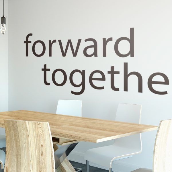 Forward Together Wall Decal