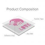 Love Wall Decal - Product Composition