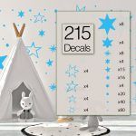 Stars Wall Decal - Dimensions