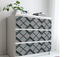3d Effect Squares Furniture Decor