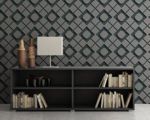 3d Effect Squares Wall Mural