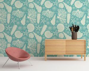 Coastal Decor Removable Wallpaper