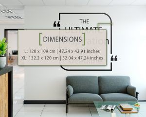 Deadline Wall Decal Dimensions