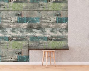 Distressed Wood Roll