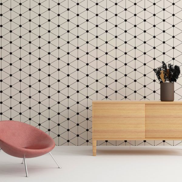 Geometric Cubes Removable Wallpaper