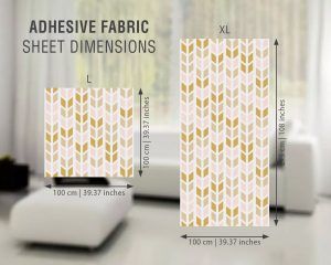Geometric Gold Wallpaper Dimensions