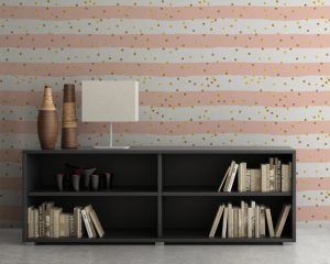 Gold Confetti Wall Mural