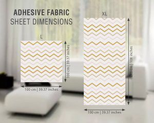 Golden Chevron Wallpaper Dimensions