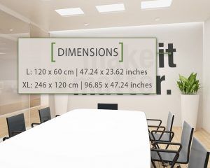 Make It Matter Office Wall Art Dimensions 1