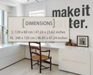 Make It Matter Office Wall Art Dimensions