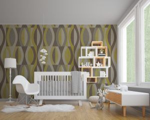 Mid Century Classic Nursery Decor