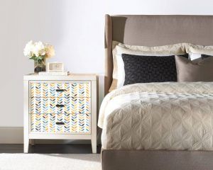 Mid Century Leaves Furniture Cover