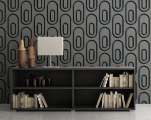 Mid Century Modern 3d Wall Mural