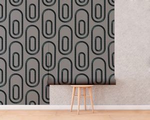Mid Century Modern 3d Wallpaper Roll