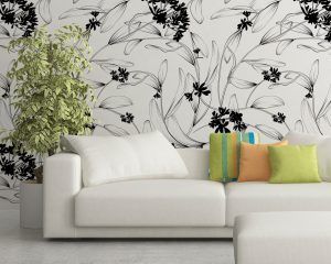 Minimal Leaves Wallpaper