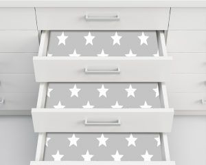 Nursery Stars Inside Drawer