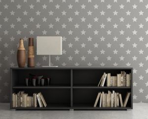 Nursery Stars Wall Mural