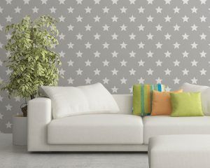 Nursery Stars Wallpaper