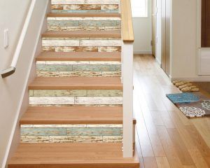 Old Salem Vintage Wood Staircase