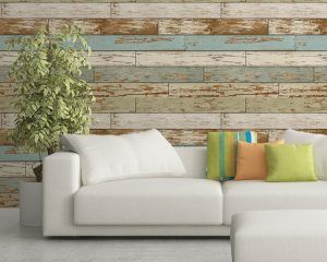 Old Salem Vintage Wood Wallpaper