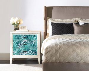 Palm Leaves Watercolor Furniture Cover
