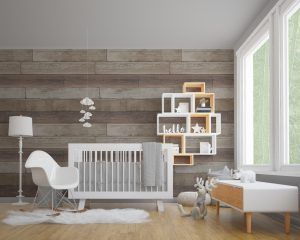 Reclaimed Wood Nursery Decor