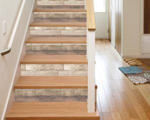 Reclaimed Wood Staircase