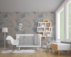 Soft Floral Nursery Decor