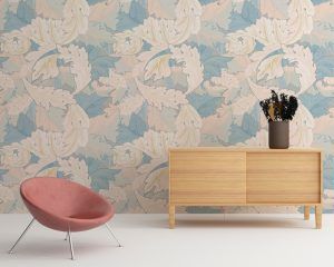 Soft Floral Removable Wallpaper