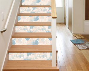 Soft Floral Staircase