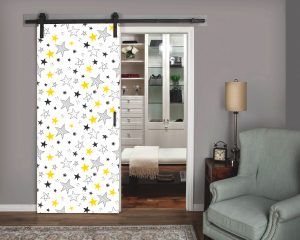 Stars Closet Door