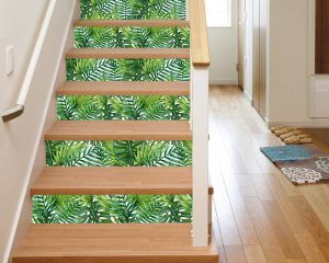 Tropical Leaves Staircase