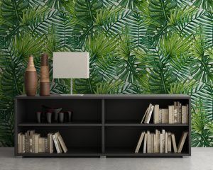 Tropical Leaves Wall Mural
