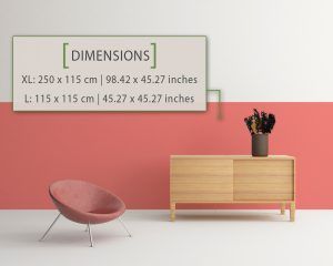 Vinyl Sheet Wall Decal Dimensions