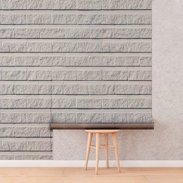 White Brick Wallpaper Roll