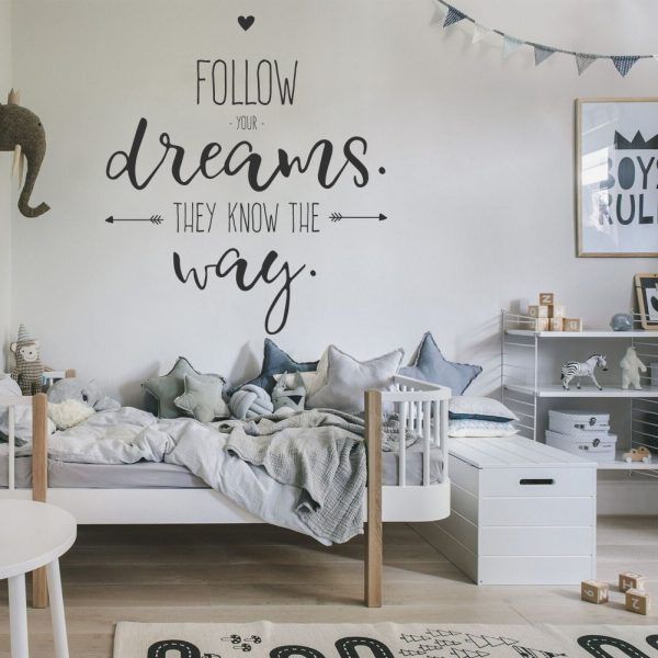 Follow Your Dreams Wall Decal