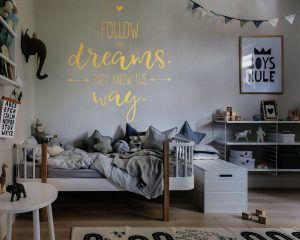 Be Yourself Wall Decal - Gold Foil