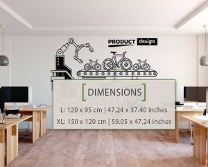 Product Design Office Wall Decor Dimensions