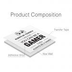 Always Be a Gamer Wall Sticker - Product Composition