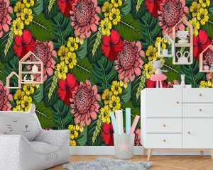Botanical Nursery Wallpaper-Decor