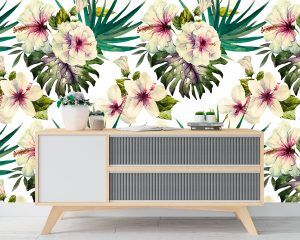 Botanical Watercolor Removable Wallpaper