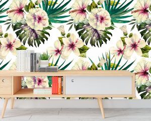 Botanical Watercolor Wallpaper