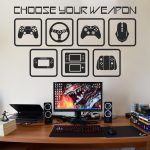 Choose Your Weapon Wall Decal