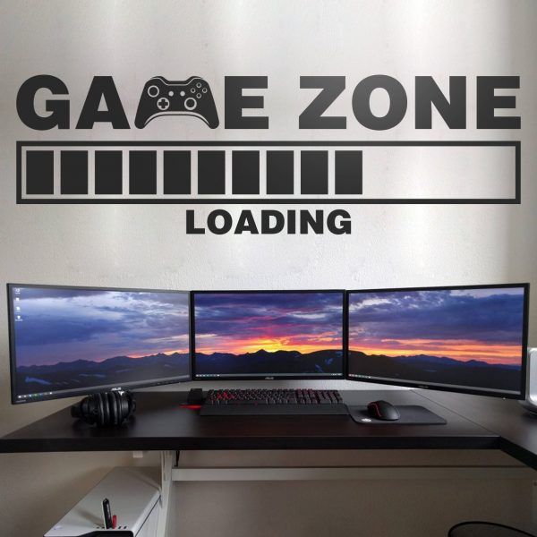 Game Loading Wall Sticker