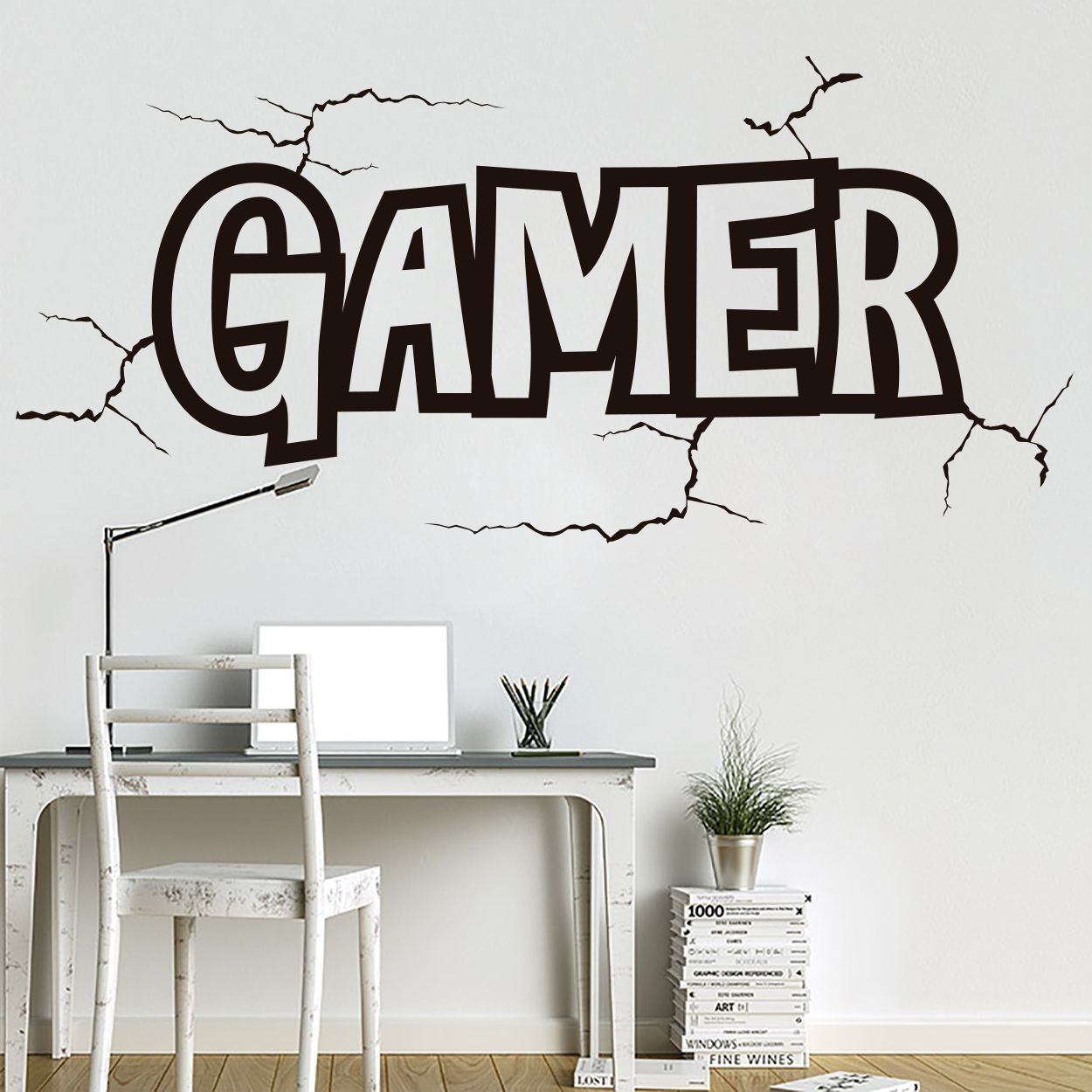 Gamer wall sticker