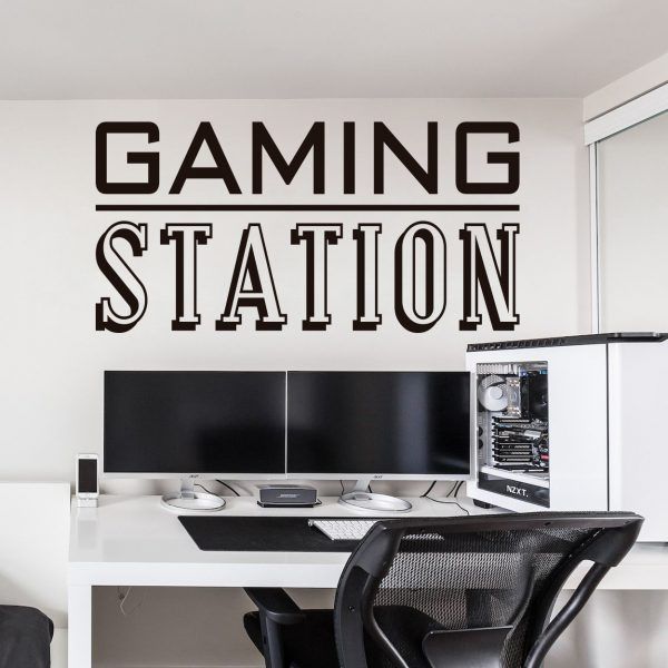 Gaming Station Wall Sticker