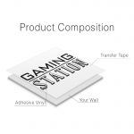 Gaming Station Wall Sticker - Product Composition