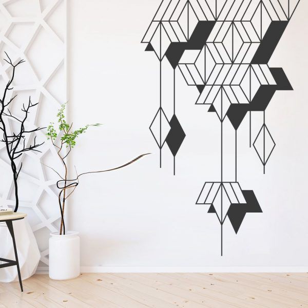 Geometric Art Wall Sticker
