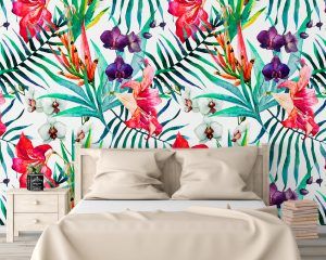 Orchids Bedroom Decor
