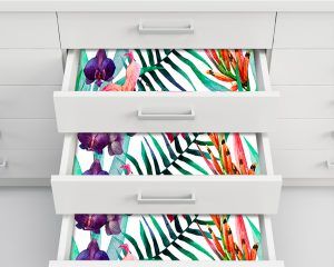 Orchids Inside Drawer